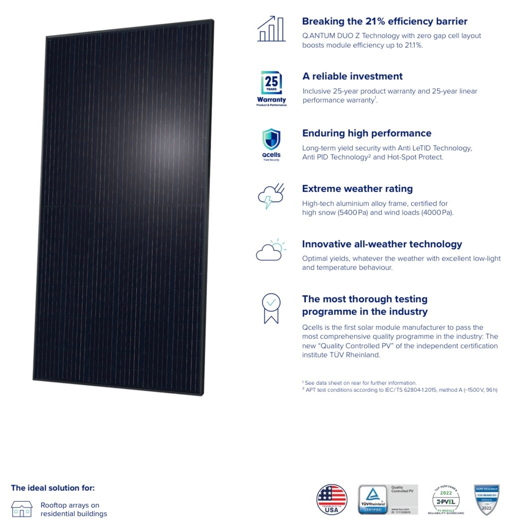 10.7KW Complete Home Solar Panel Kit with 10KW Battery and Inverter, Made in USA