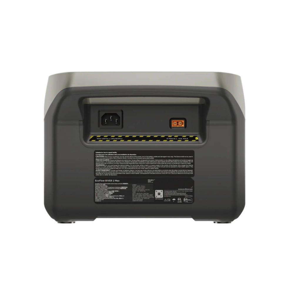 EcoFlow RIVER 2 Max 512Wh 500W Portable Power Station 160-Watt Solar Panel