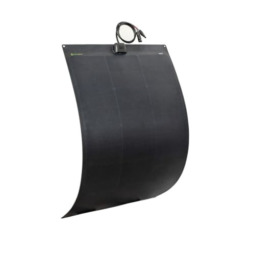 Flexible Solar Panel 130W 12V ETFE,42.9in x 23.2in Semi 130W/23.2in x 42.9in