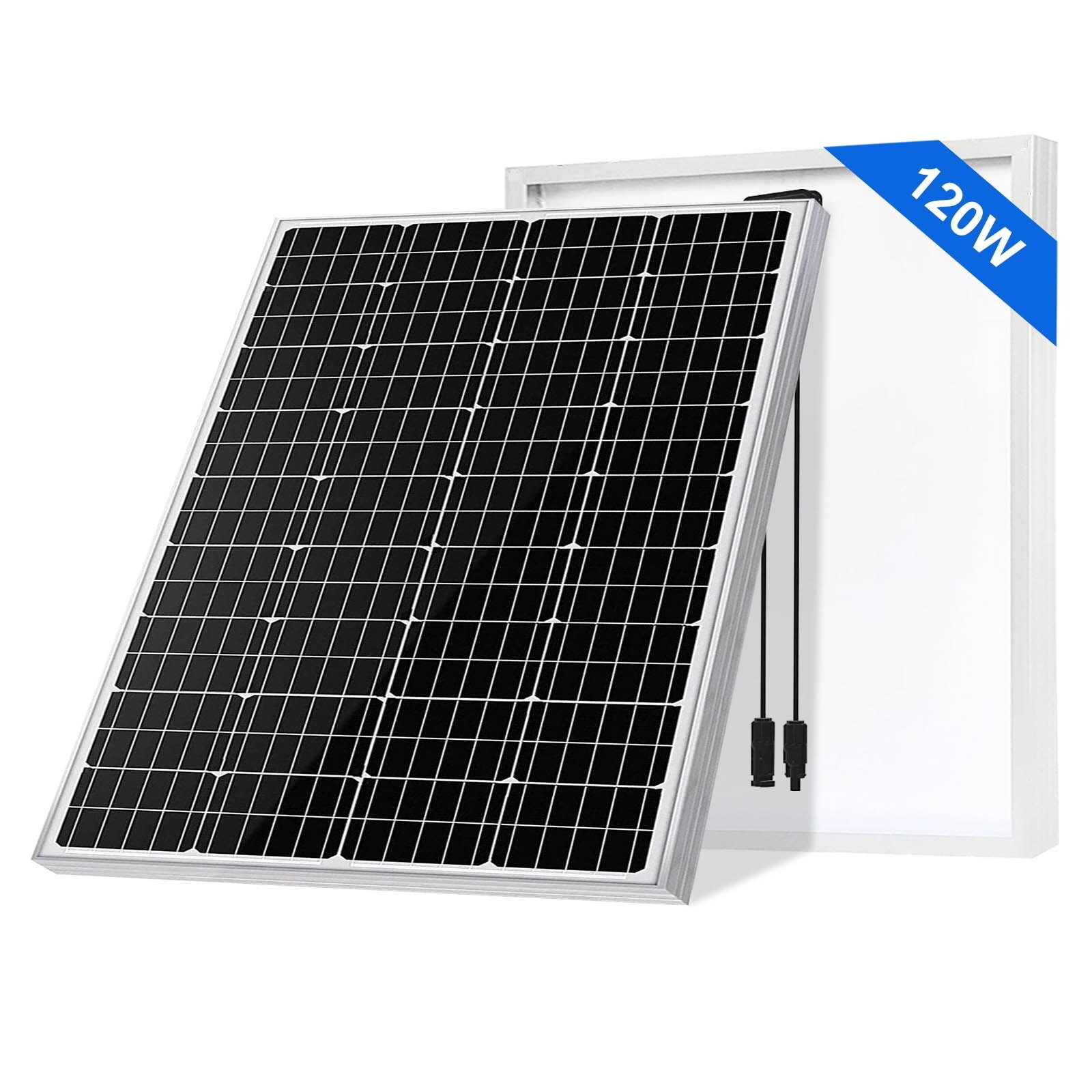 200W 120W 100W Solar Panels 12 Volt High-Efficiency Mono PV Module Power Charger