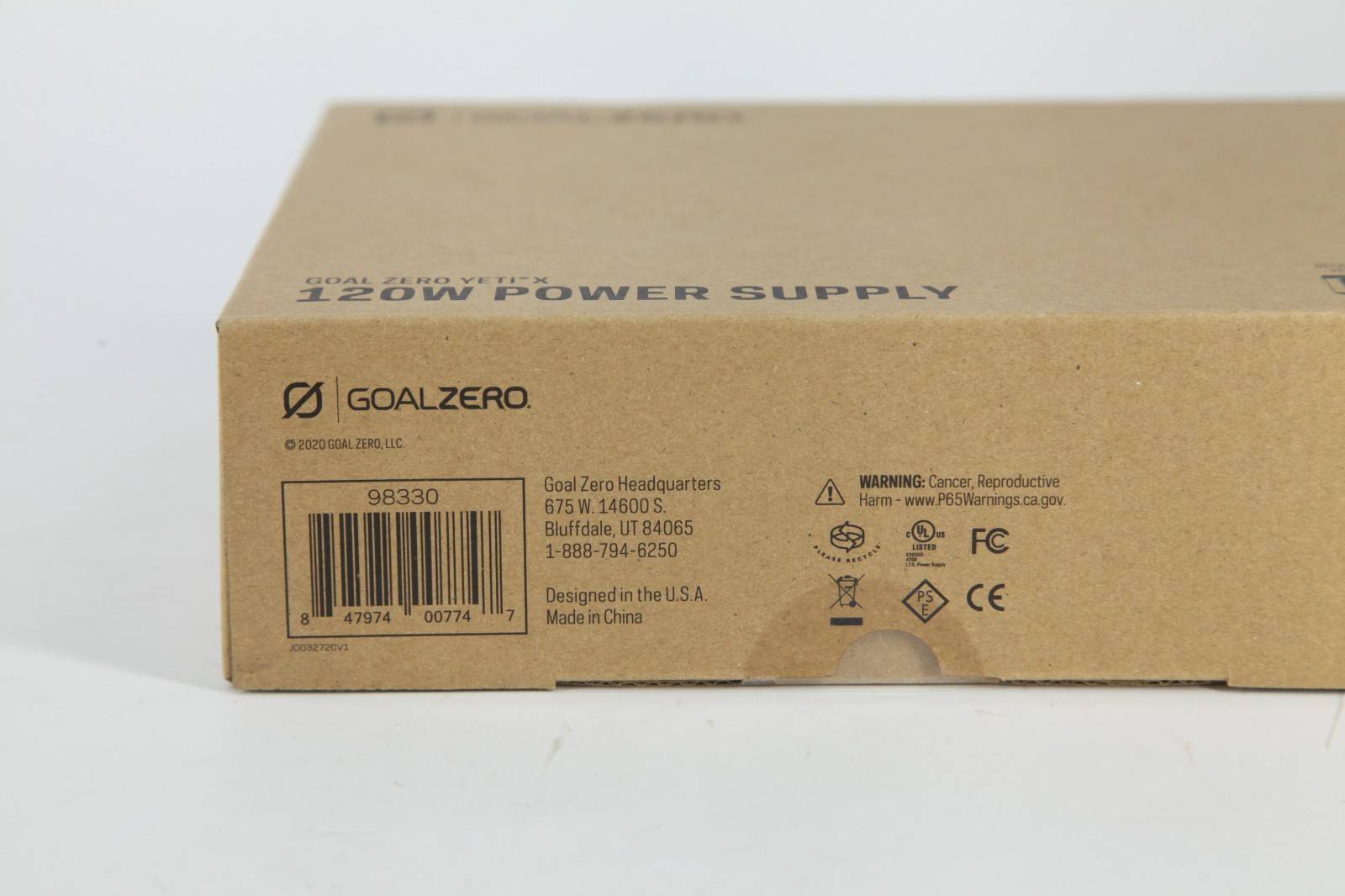 Goal Zero Yeti X 120w Power Supply Factory Sealed 98330