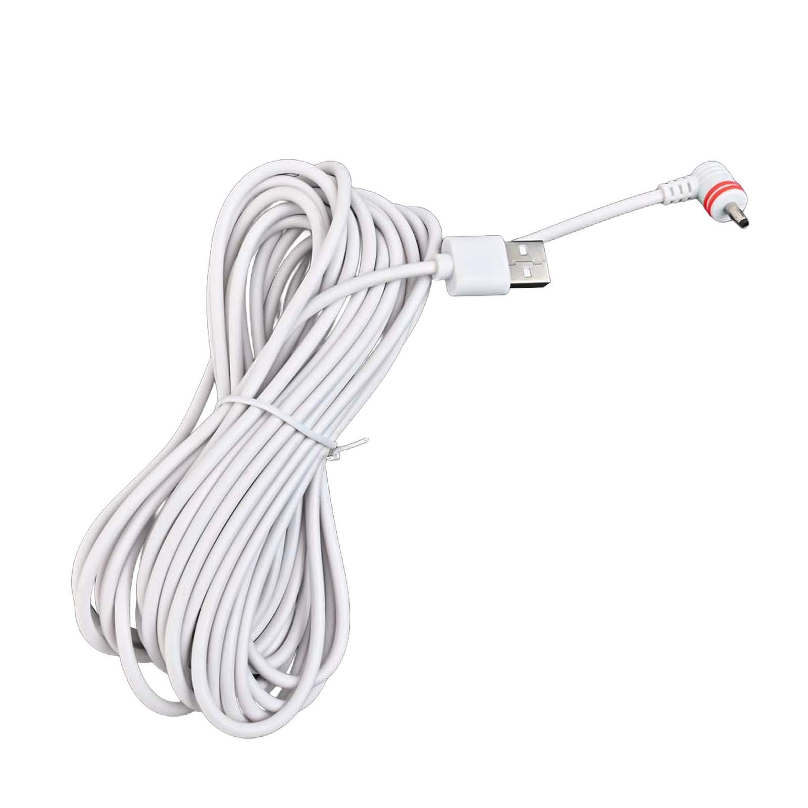 Innovative Charging Solution Power Cable & Adapter for Ring Cameras 7 6m