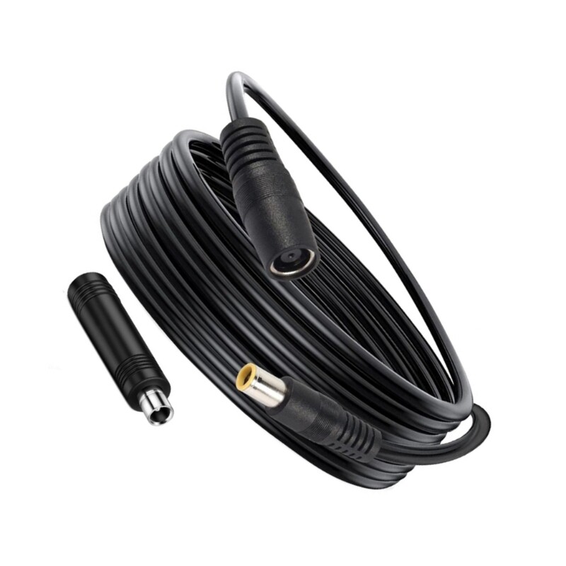8mm Solar Panel Extension Cable 14AWG DC7909 Female to Male with DC8020 Adapter