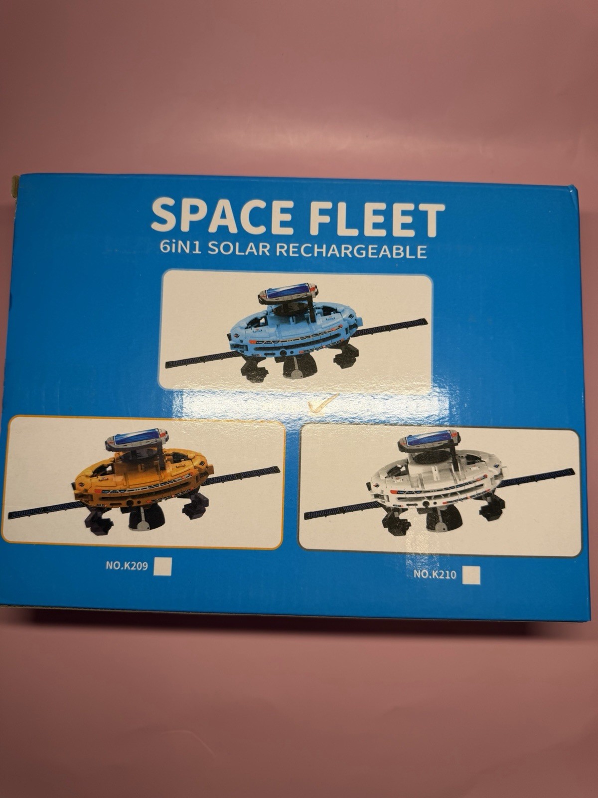 Watudou Blue Space Fleet 6 In 1 Solar Rechargeable  Brand New