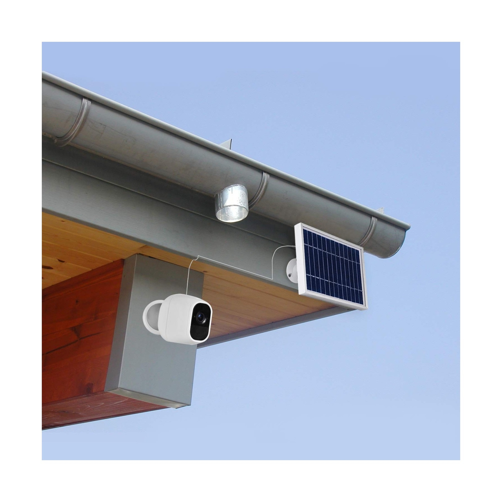 iTODOS Solar Panel Works for Arlo Pro and Arlo Pro2 Camera,11.8feet Power Cab…