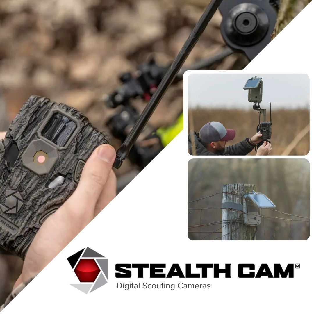 Stealth Cam Adjustable Multi Pivot Mounting Post for Trail Camera Bundle