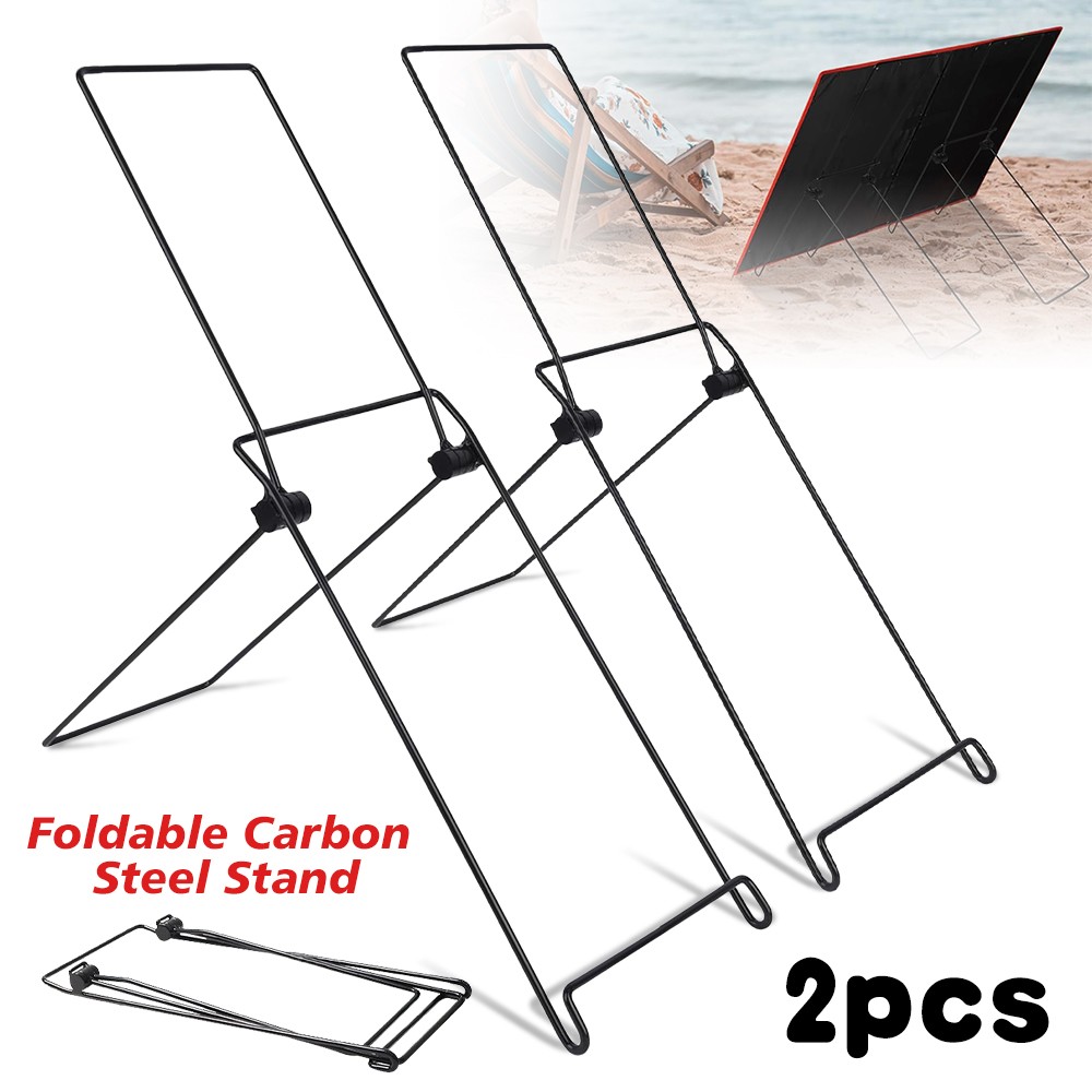 Solar Panel Ground Mount Brackets Kit Roof Surface Adjustable Frame Stand
