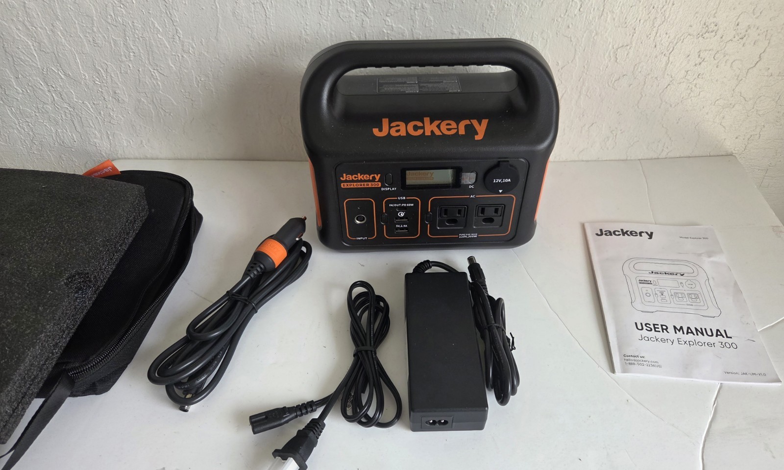 Jackery Portable Power Station Explorer 300, 293Wh