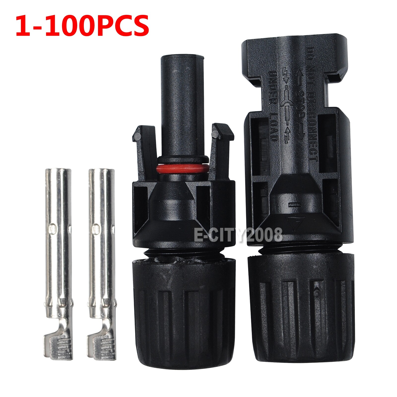 Lot Solar Connector MC4 1000V 30A UV Resistant IP67 Male Female Connector
