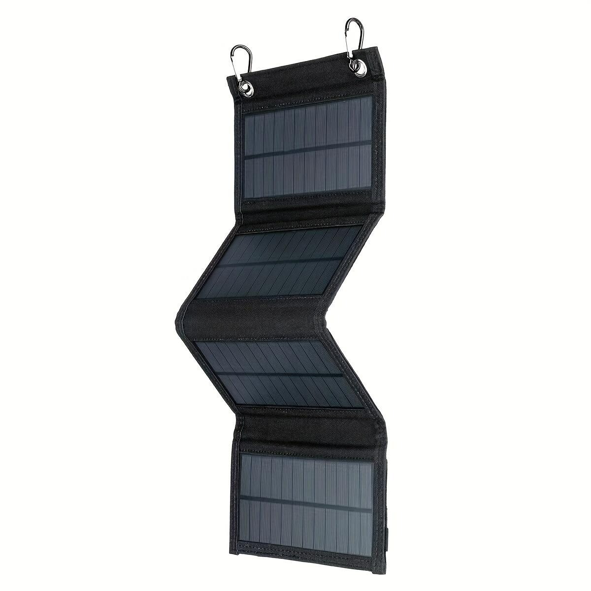 20W Solar Panel Folding USB Outdoor Camping Small Solar Charging Kit Waterproof