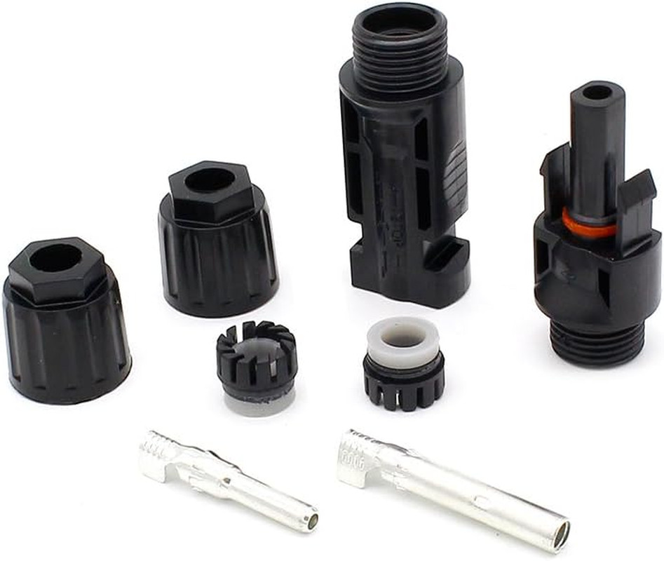 25Pairs / 50PCS Solar Connectors – Male & Female IP67 Waterproof Connector (25 P