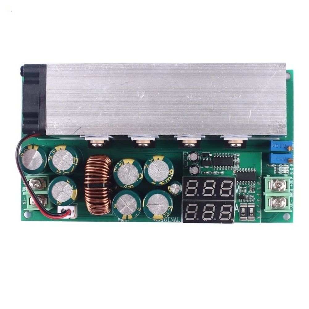 20A Max Current 600W DC-DC Converter Digital Voltage Display For Bench Testing