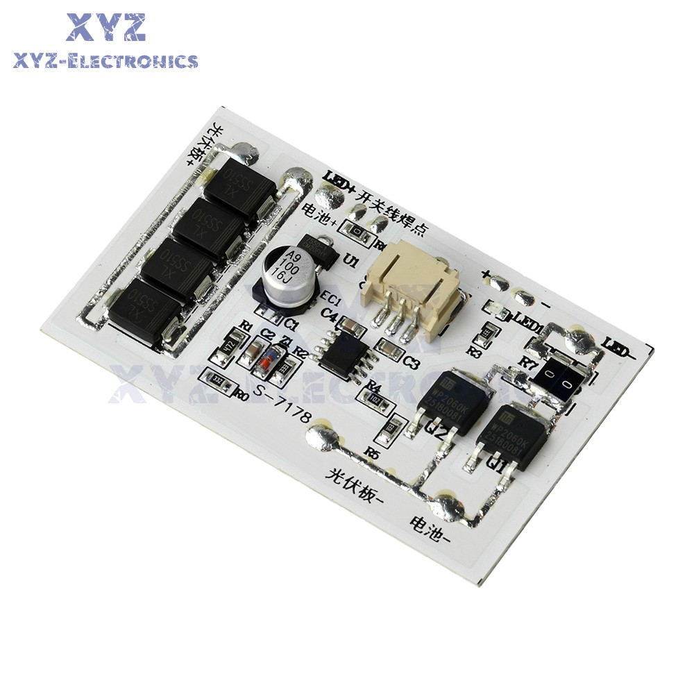 Solar Street Light Controller Circuit Board 3.2V 3.7V 6.4V7.4V Stepless Dimming