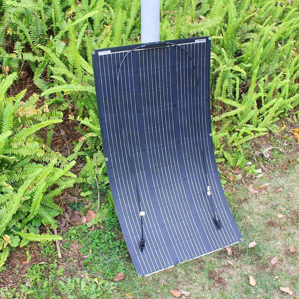 800W ETFE Flexible Mono Solar Panel 12V Power Portable for RV Camping Home Boat