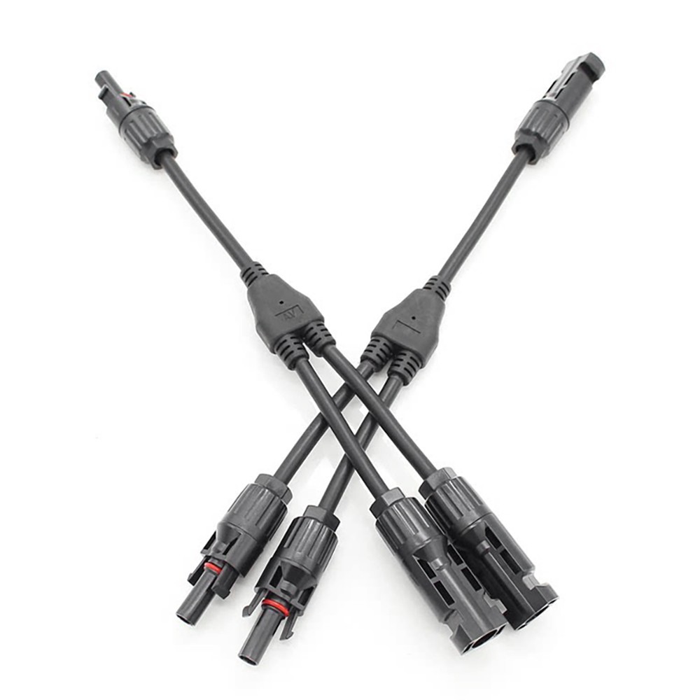 1 to 2/3/4 Branch Solar Panel Connector Splitter, Parallel PV Panel Y Pair