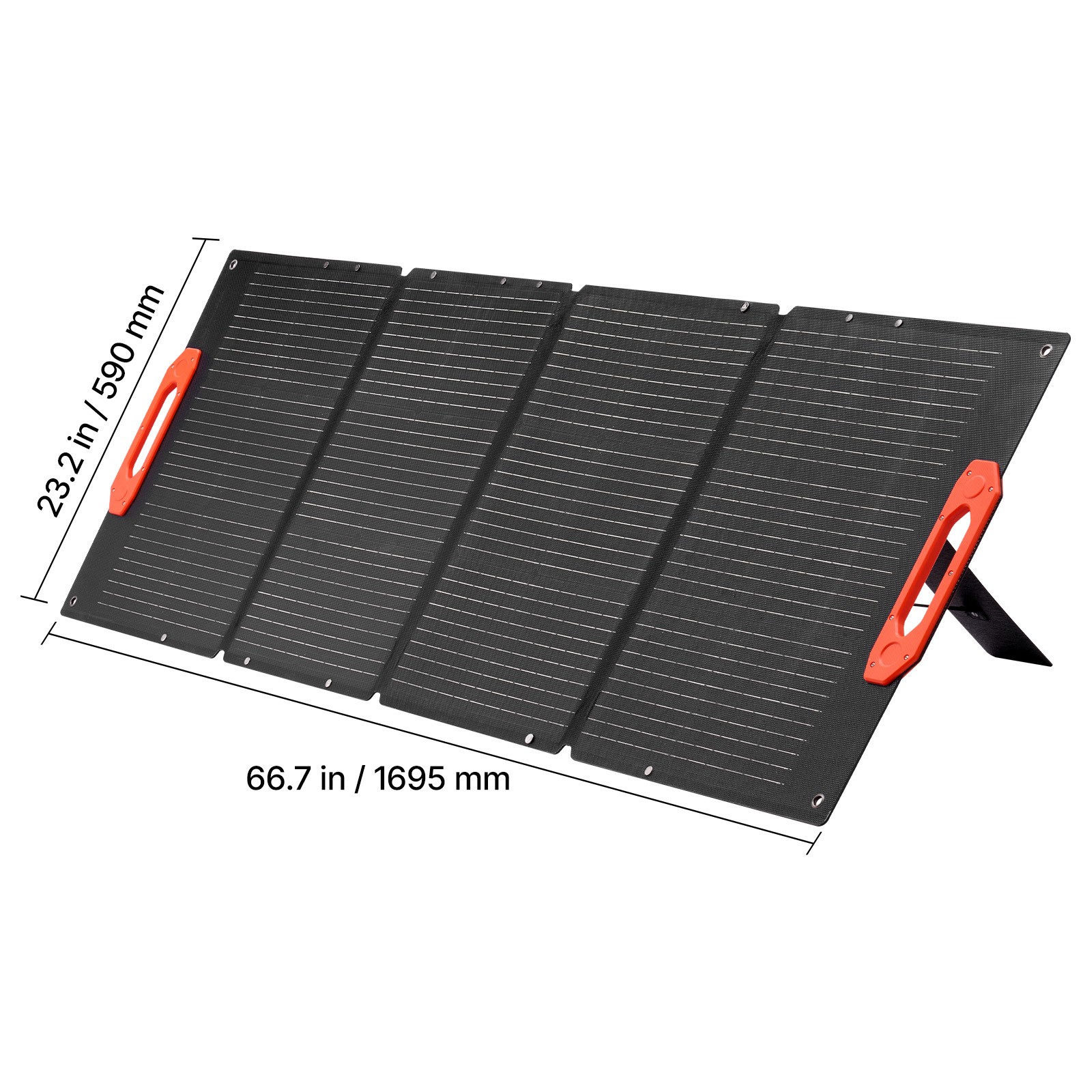 Uimoso 150W Portable Foldable Solar Panel with Monocrystalline ETFE Design