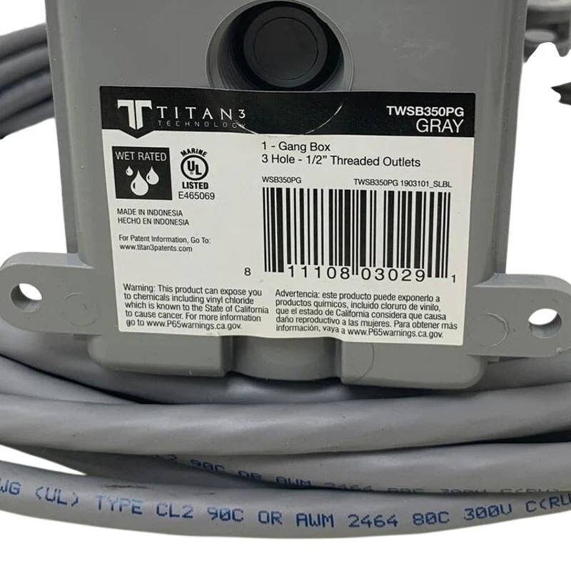 New Sunpower SunVault Remote Power Off RPO Switch 538799 Kit with Manual