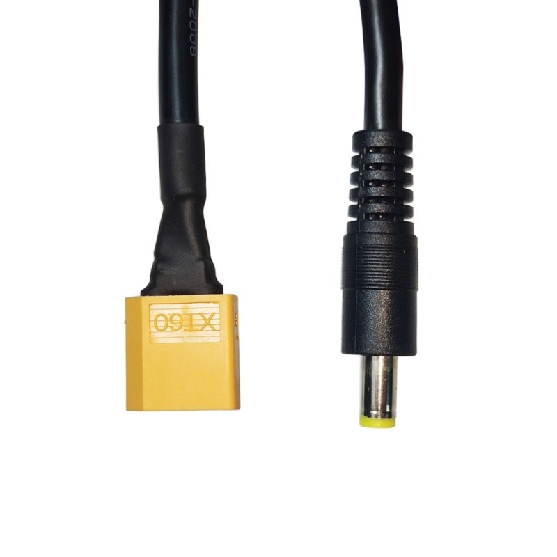 DC5521 to XT60 Adapter Cable 5.5mm Diameter High Current for Universal Use