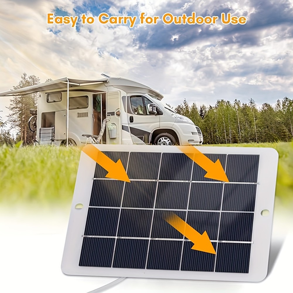 Polysilicon Solar Panel Compact and Portable Design USB Output for Charging