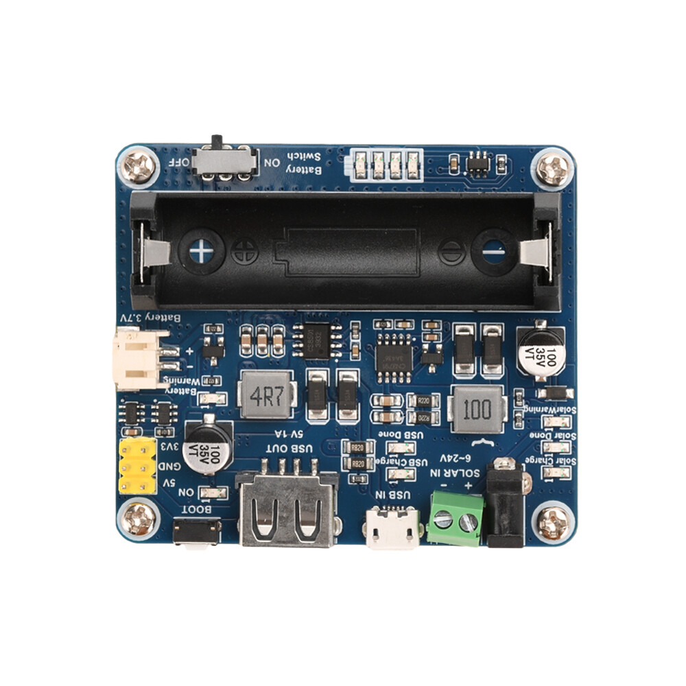6V~24V Solar Panel Power Management Module Support MPPT 850mAh Li-ion Battery