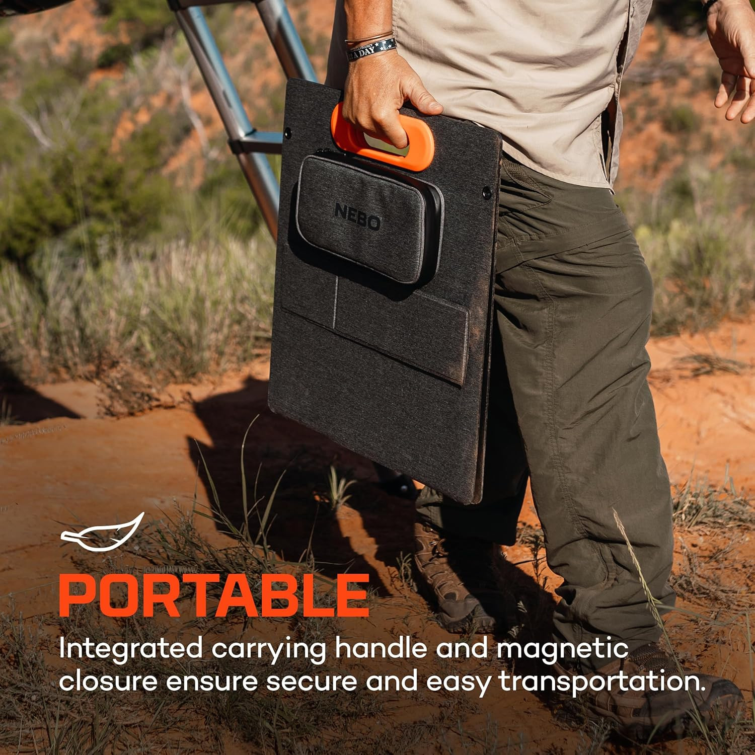 RELIANCE 100W Foldable Solar Panel for Rambler & Pinnacle Power Stations