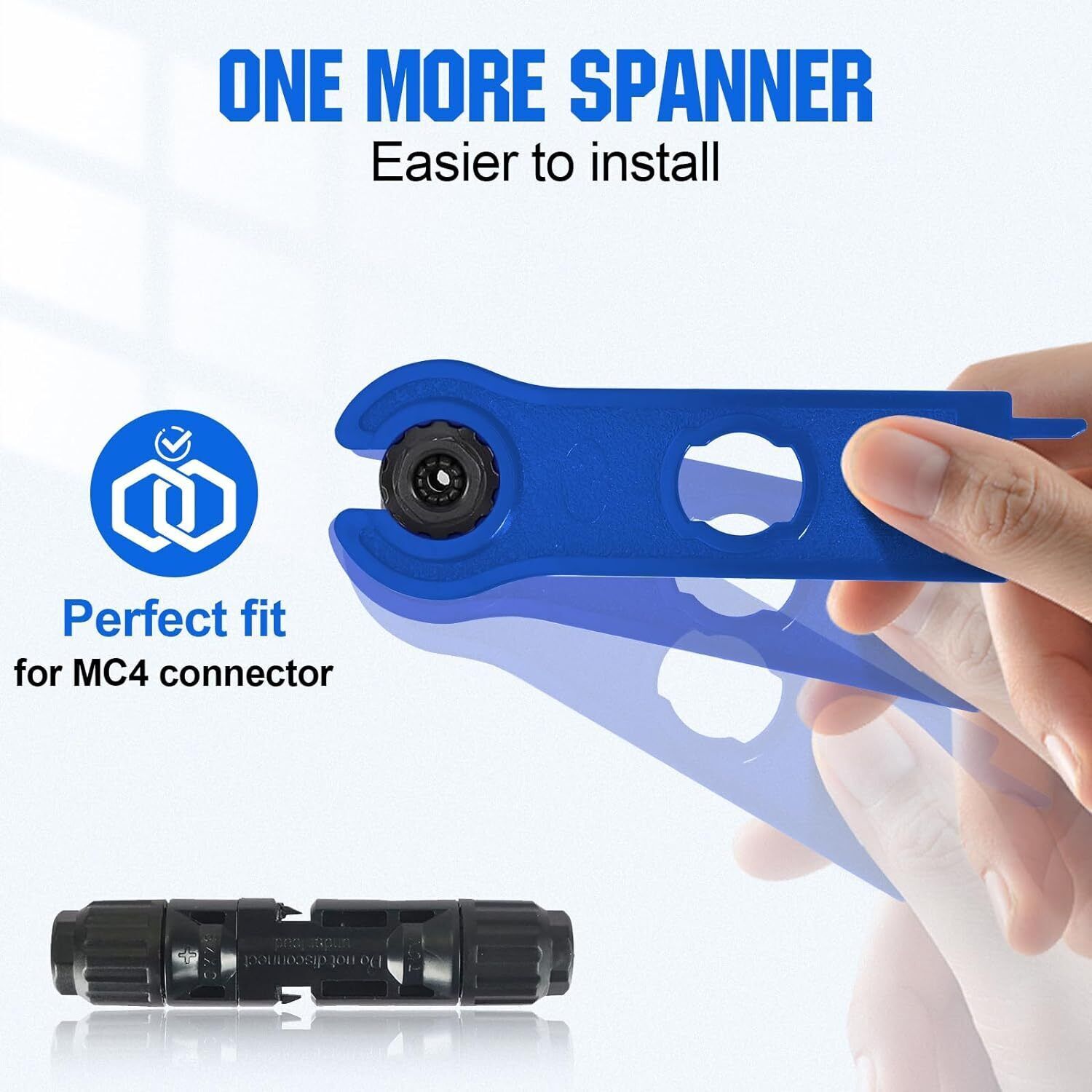 43/10PCS Solar Panel Cable Crimper Tool Kit for Solar Connectors, 10 Pairs Solar
