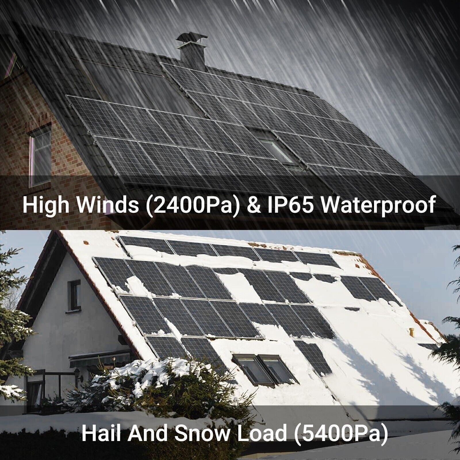 5PCS 200W 12V Mono Solar Panel Kit Charging Off-Grid battery power RV Home boat