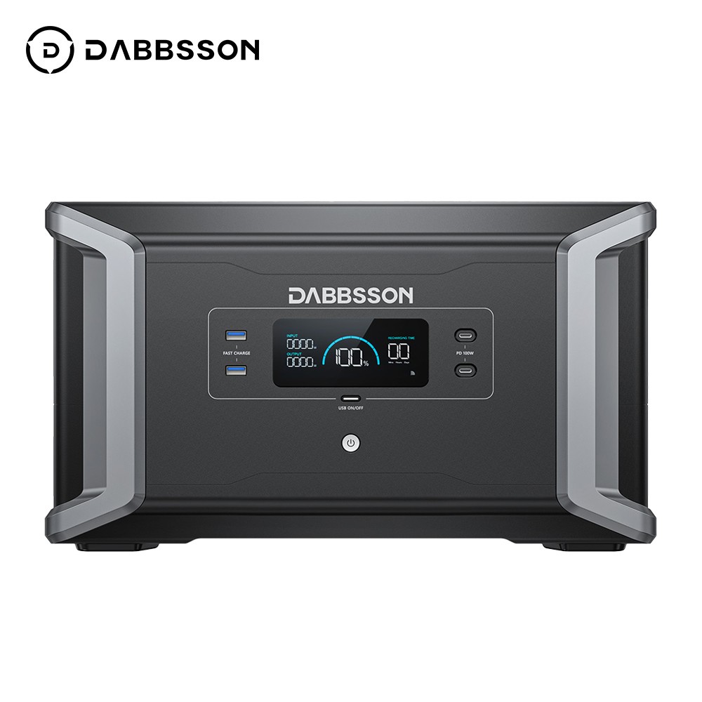 Dabbsson 2048Wh Extra Battery Only for DBS1000 Pro Power Station LiFePO4 Battery