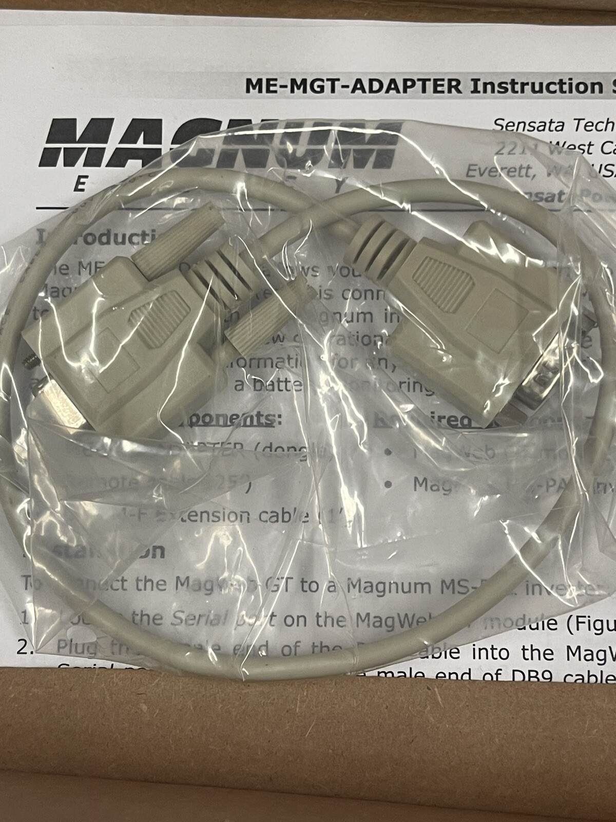 Magnum Energy ME-MGT-Adapter RS485 to RS232 Adapter