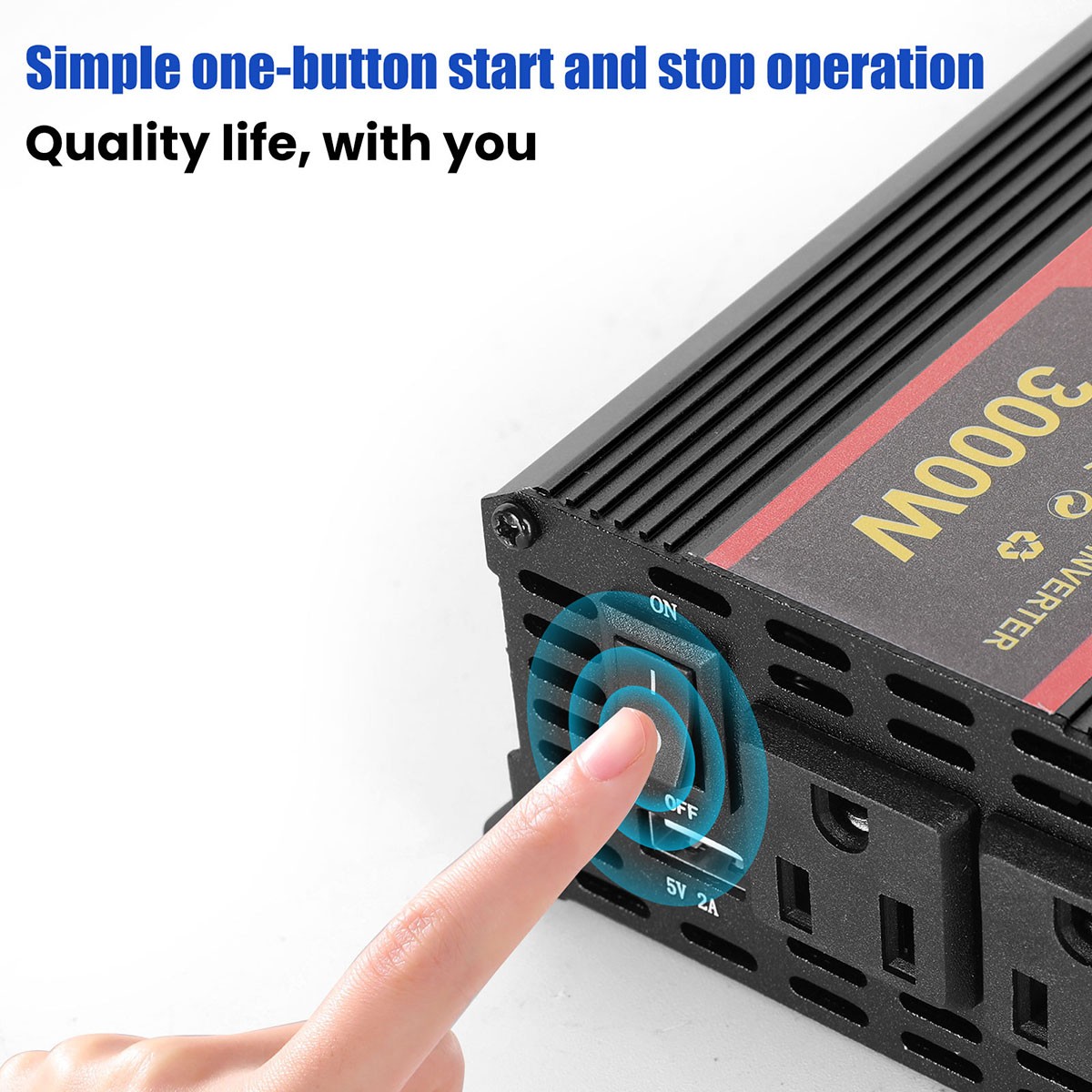 Complete Solar Panel Kit 3000W Power Inverter 12V Battery Charger Controller US