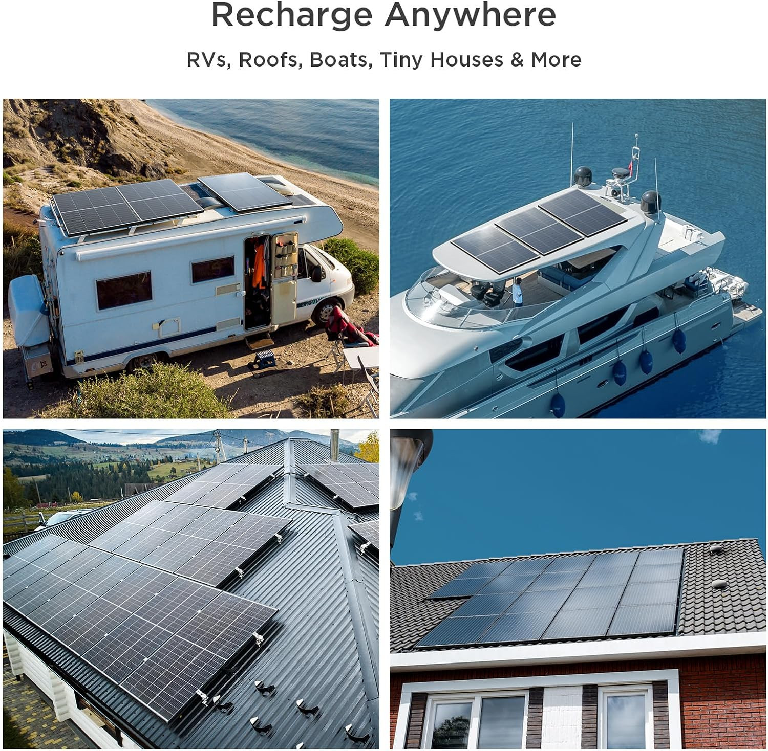 N-Type 16BB 200W Bifacial Solar Panel, 200 Watt Solar Panel 12V, 25% High Effici