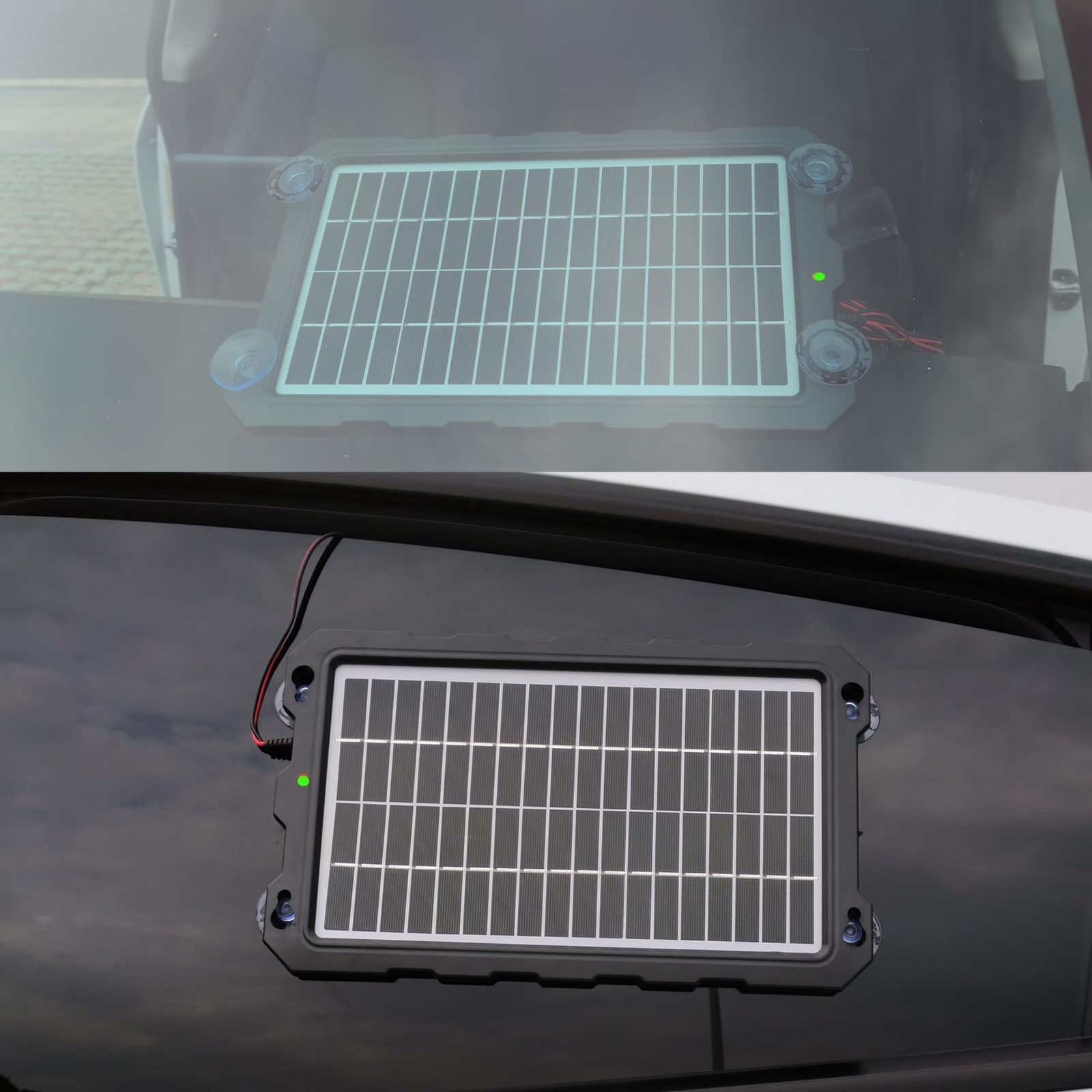 12V Solar Trickle Charger for Boat Battery Solar Battery Charger 12 Volt Wate…