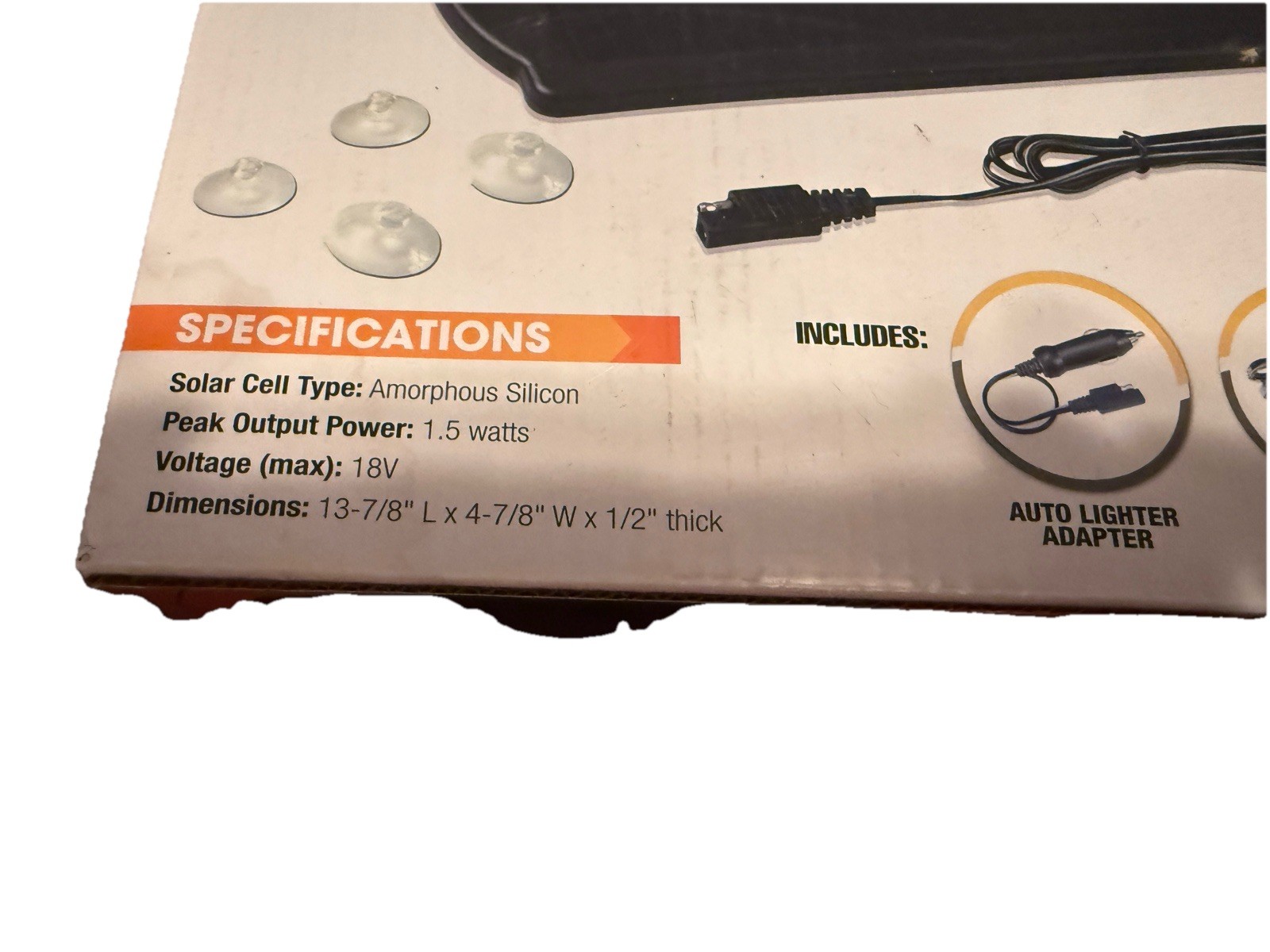New Battery Maintainer Solar Charger 12V Tender Car Motorcycle Boats Trucks