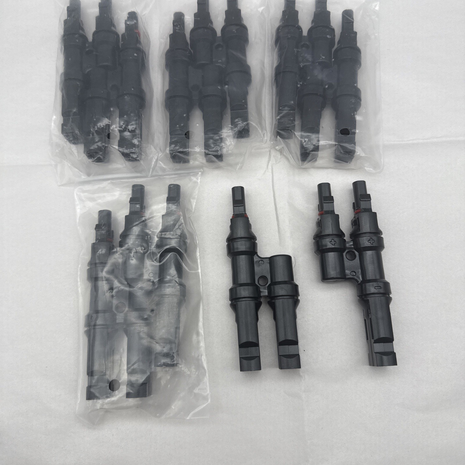 Solar Branch Connectors Y Connector in Pair MMF+FFM for Parallel Connection READ