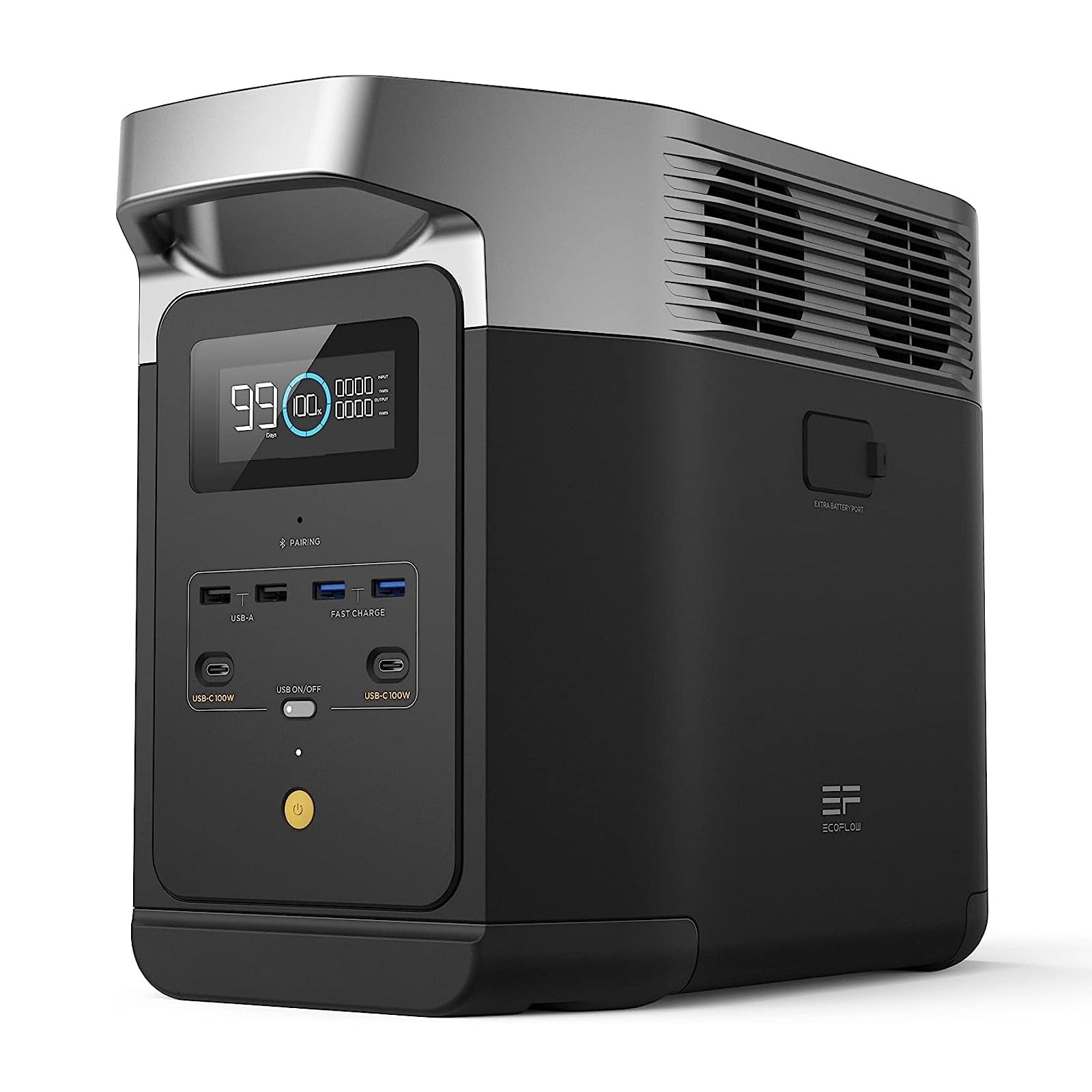 EF ECOFLOW Portable Power Station DELTA 2, 1024Wh LiFePO4 (LFP) Battery, 1800…