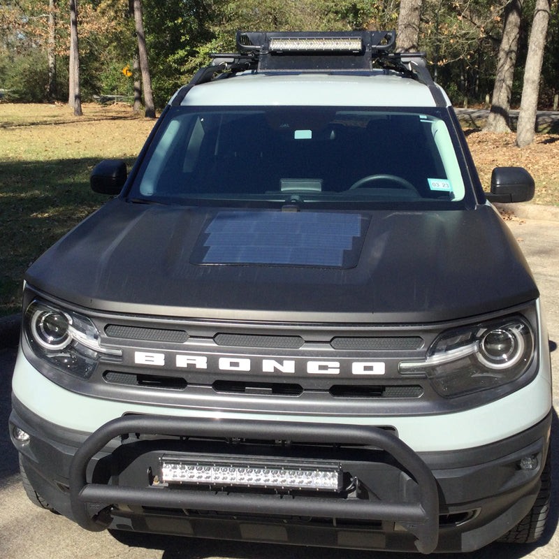 Lensun 65W Hood Flexible Solar Panel for Ford Bronco Sport (2021-Present)