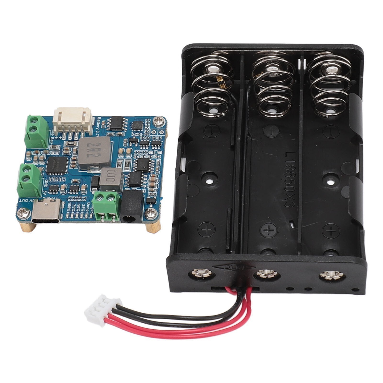 6V‑24V Solar Power Manager PCB MPPT 5V 3A Output Type C Charging Power Managemen