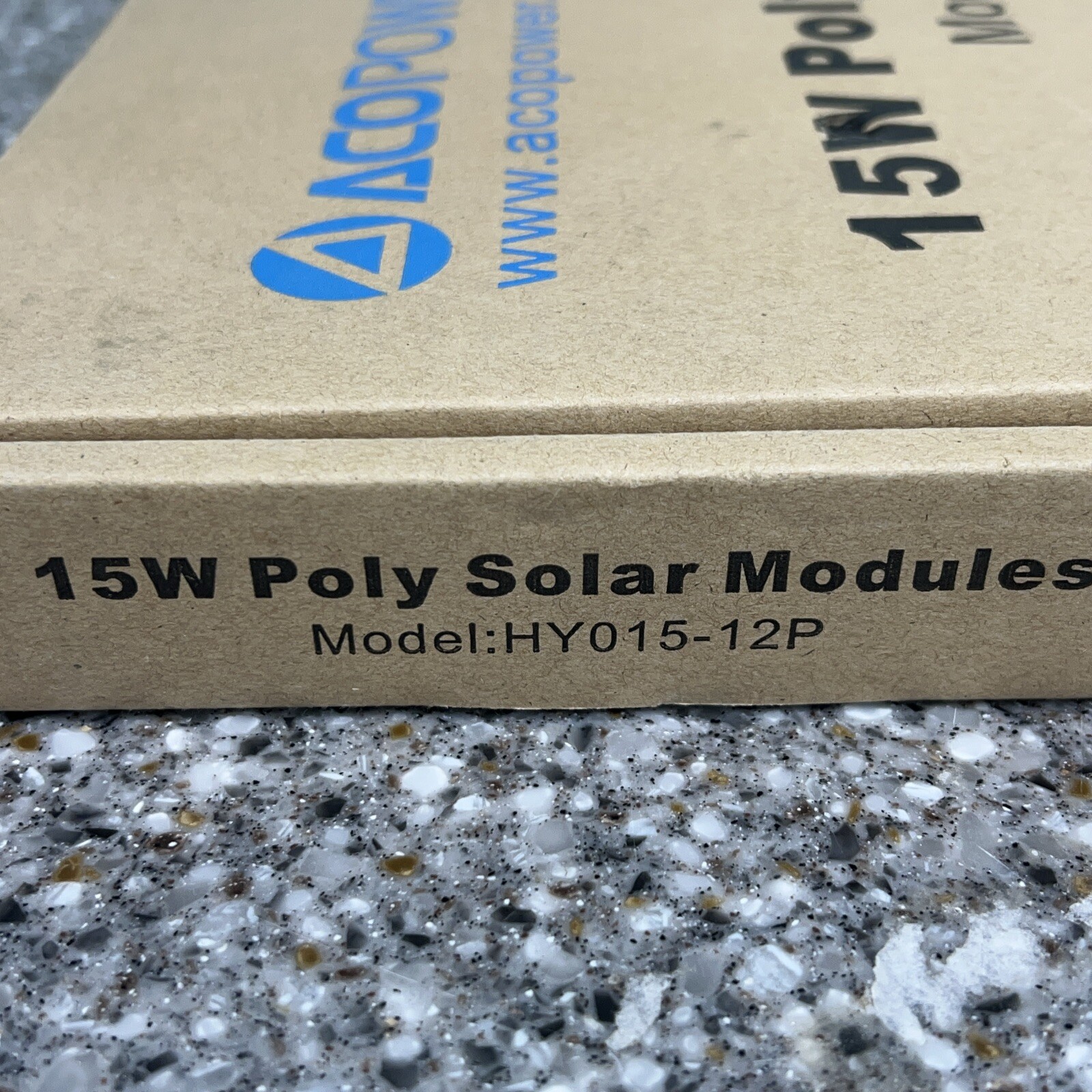 NEW NIB ACOPOWER 15W POLY SOLAR MODULES HY015-12P PANEL 12V POLYCRYSTALLINE