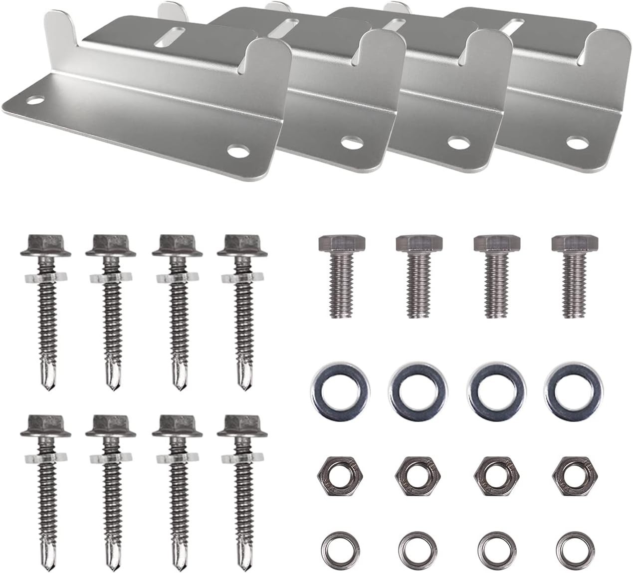 Versatile Solar Panel Mounting Z-Brackets – Compatible with All Leading Brands