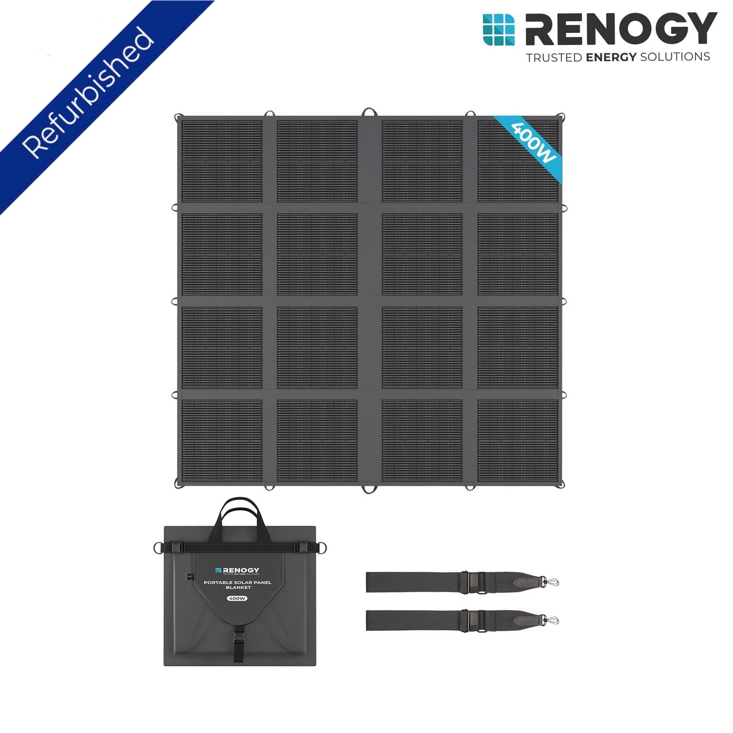 Renogy 400W Solar Panel Blanket N-Type Portable Foldable ‌Certified Refurbished