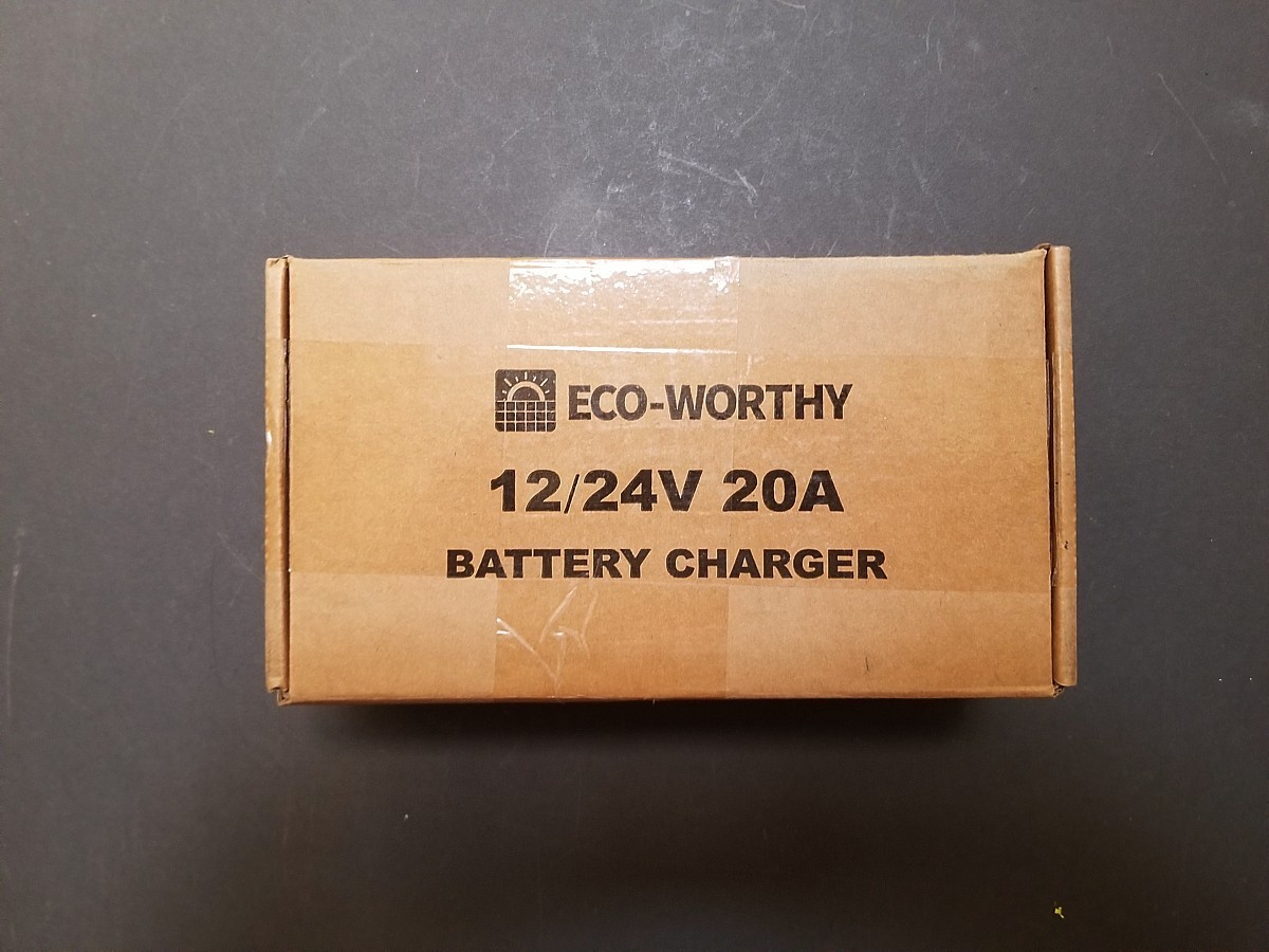 ECO-WORTHY 12V/24V 20A Lithium LifePO4 Battery Charger