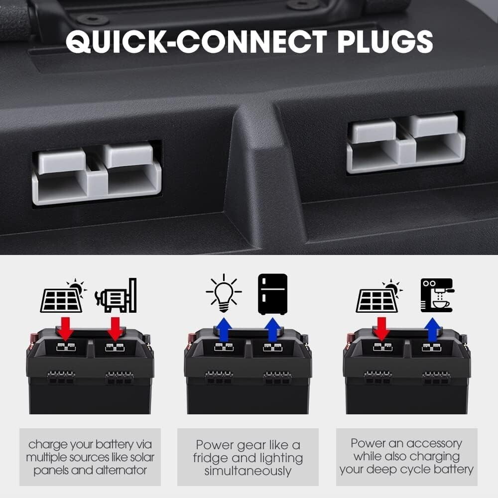 ATEM POWER 12v POWER BOX for Lead Acid/AGM/Li-ion – DIY Power Station generator