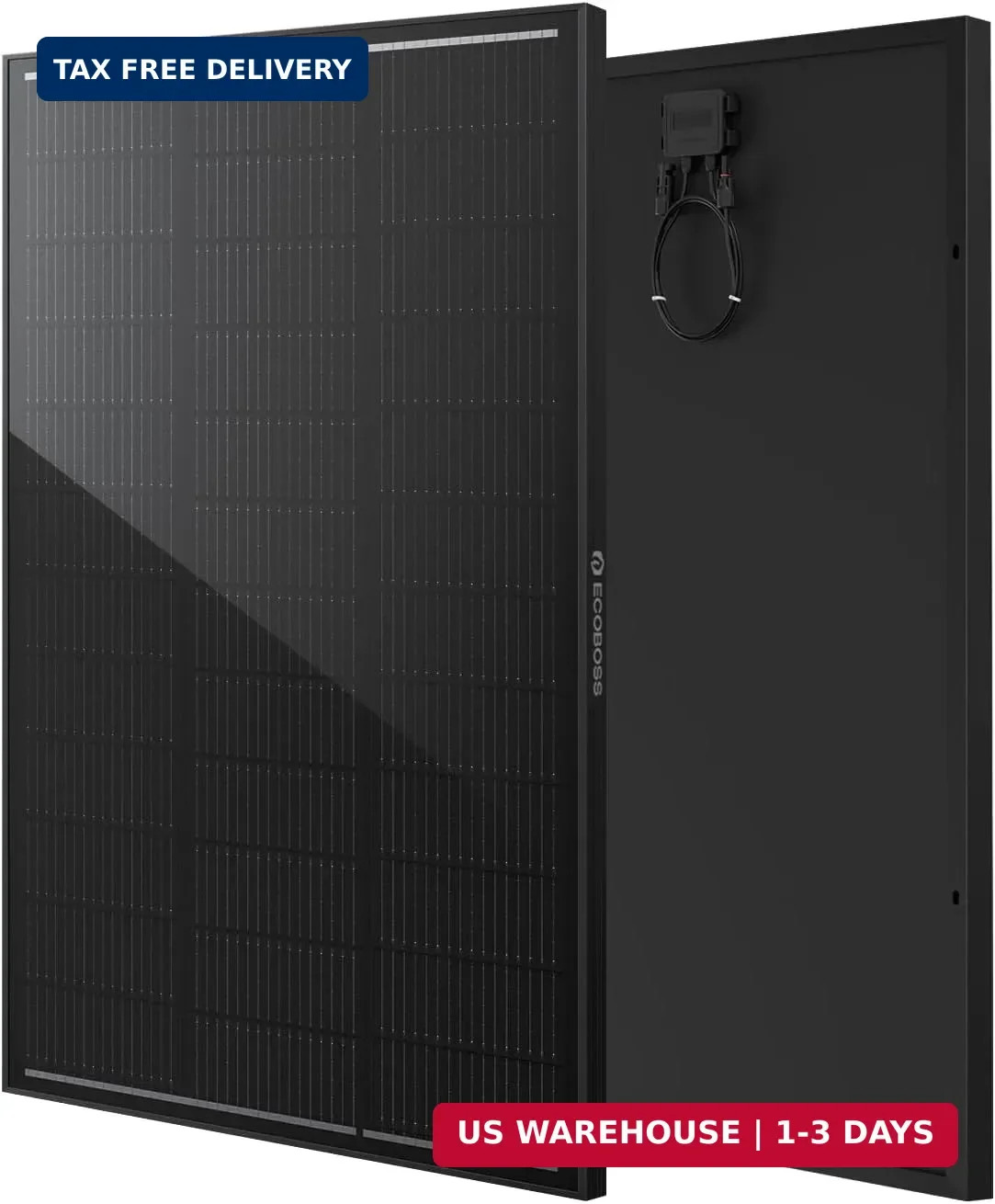 100W Solar Panel, 12V N-Type 16BB – 25.6% Efficiency for RV & Boat | Lightweight