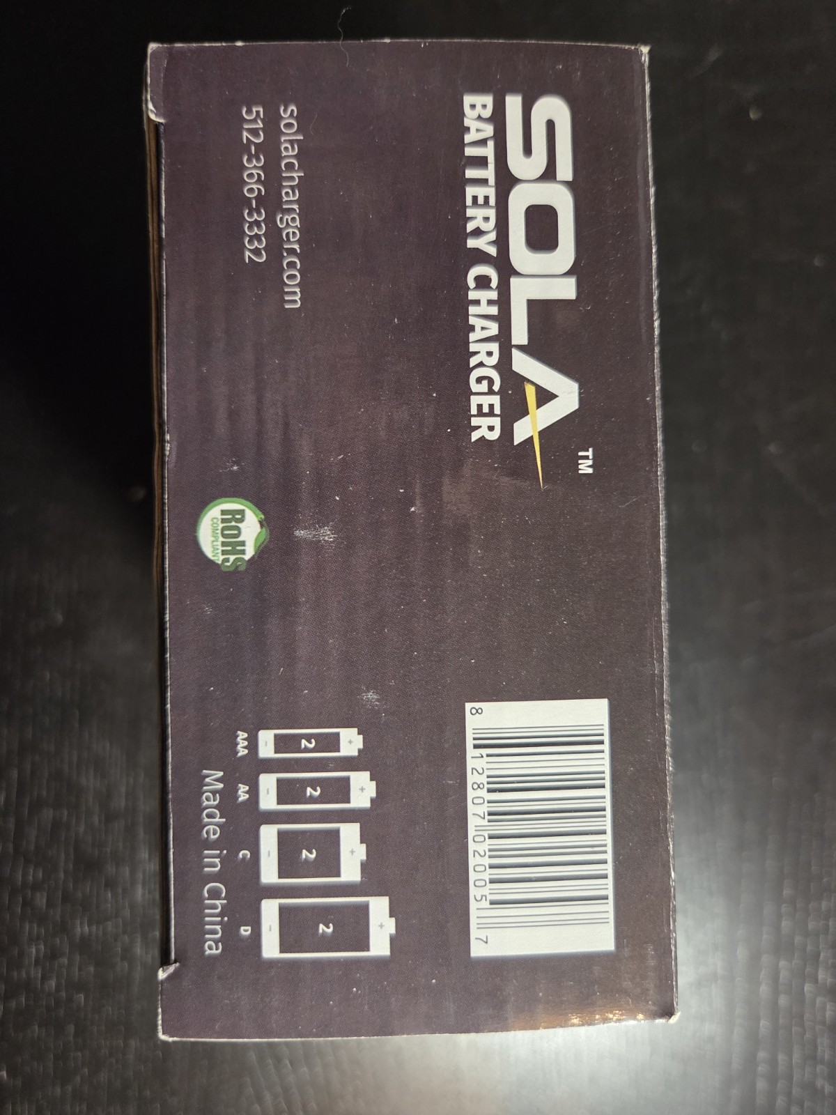 SOLA Solar Battery Charger Intergrated High Yield Solar Panel New