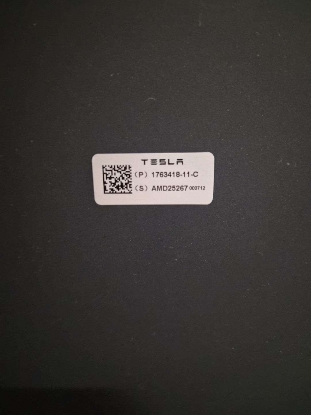 Tesla Powerwall 3 Glass Replacement 1763418-11-C *Tesla PW3 GENUINE Replacement*