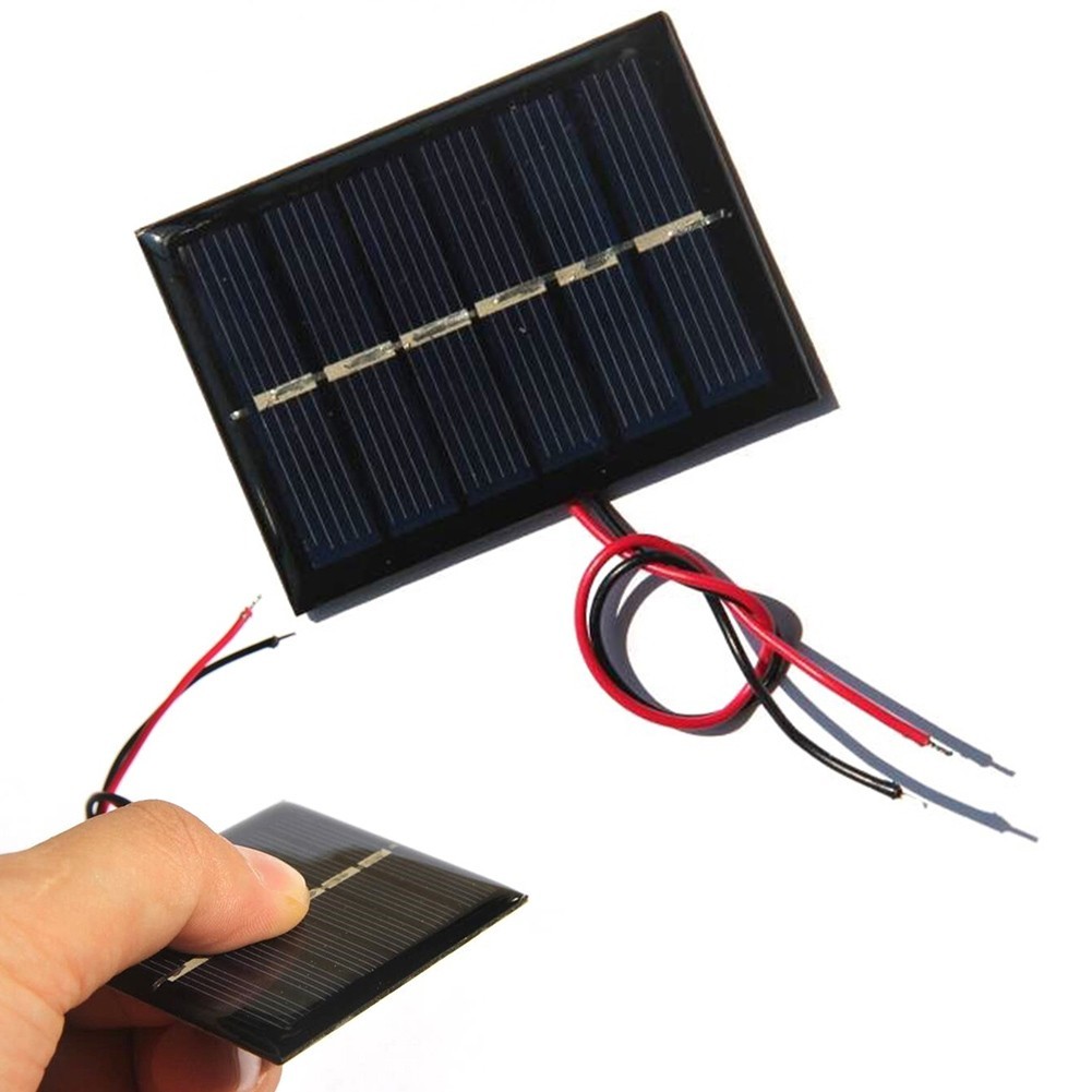 Miniature 0 3W 3V Solar Panel for Cameras Toys and Small Electronics