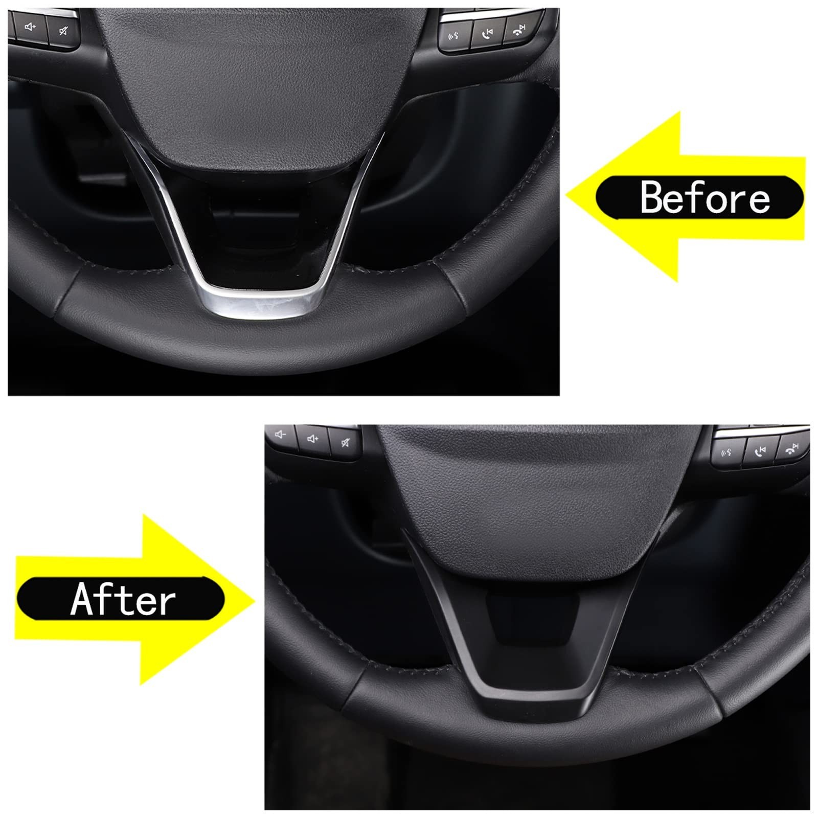 Aunginsy Central Control Steering Under Panel U-shaped Trim Compatible with F…
