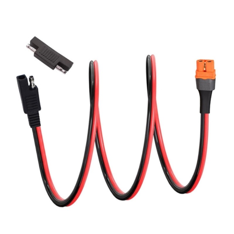Premium SAE To XT60i Charging Cable For Solar Panel Power Connection