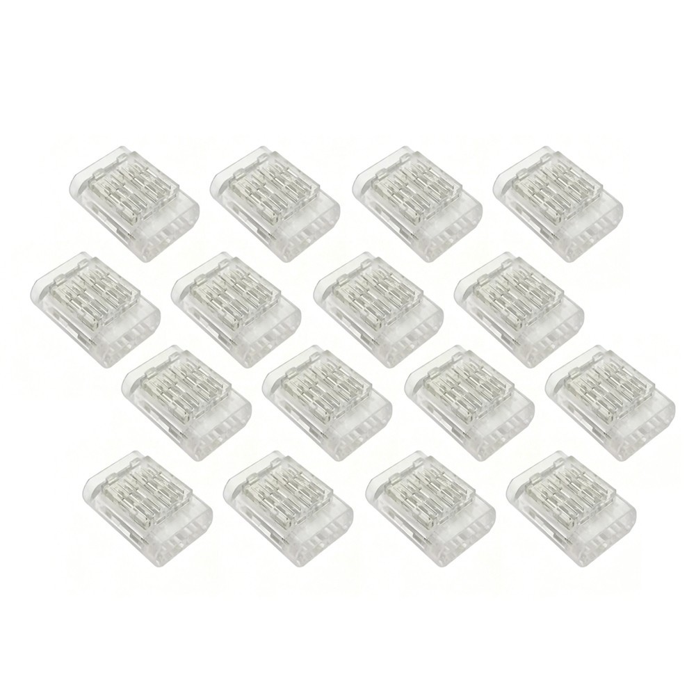 For Home Electrical Wire Connector Transparent Clip No Stripping Required