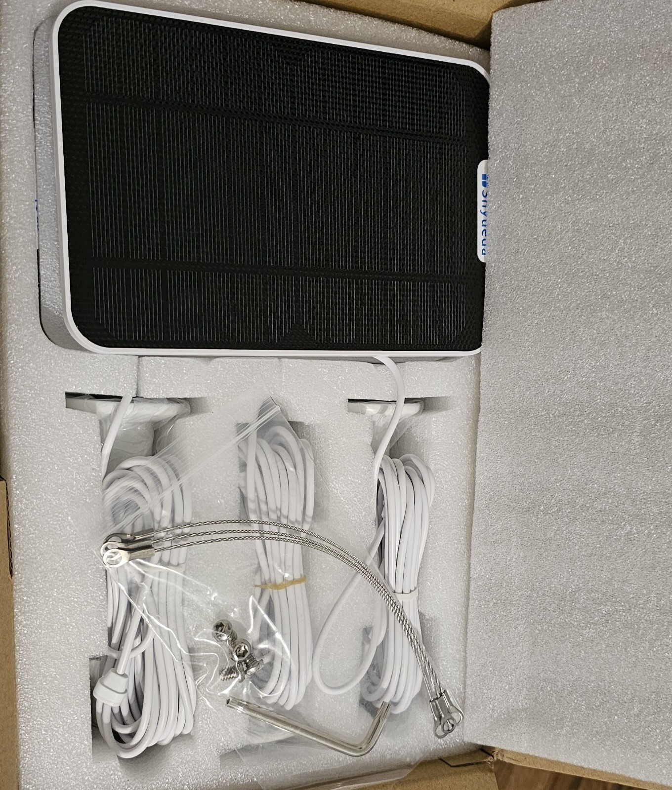 4W Solar Panel Charging Compatible with Google Nest Camera Outdoor & Indoor…